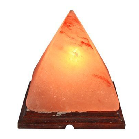 Himalayan Crystal Salt Lamp - Pyramid shape