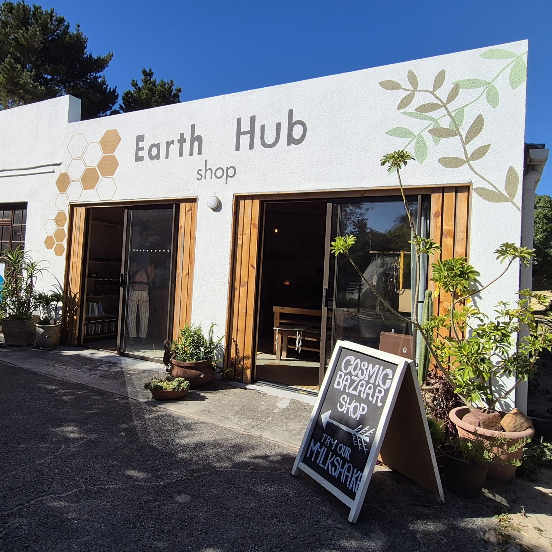 The Cosmic Bazaar shop at Earth Hub, Cape Town