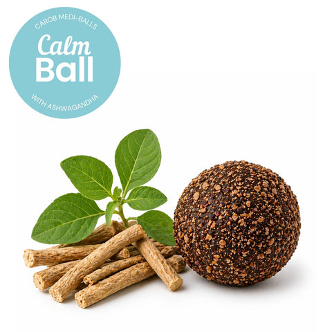 Calm Bliss Ball ~ Ashwagandha + Carob