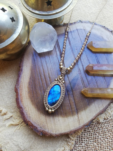 Small Stone Necklace by Autumn Essence