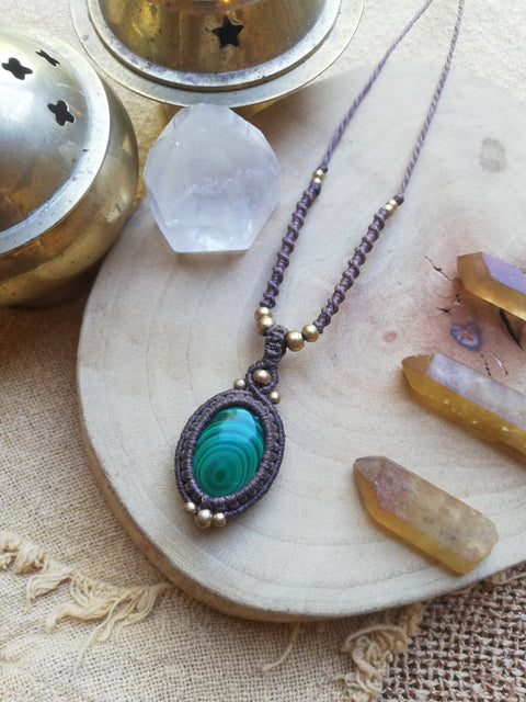 Small Stone Necklace by Autumn Essence