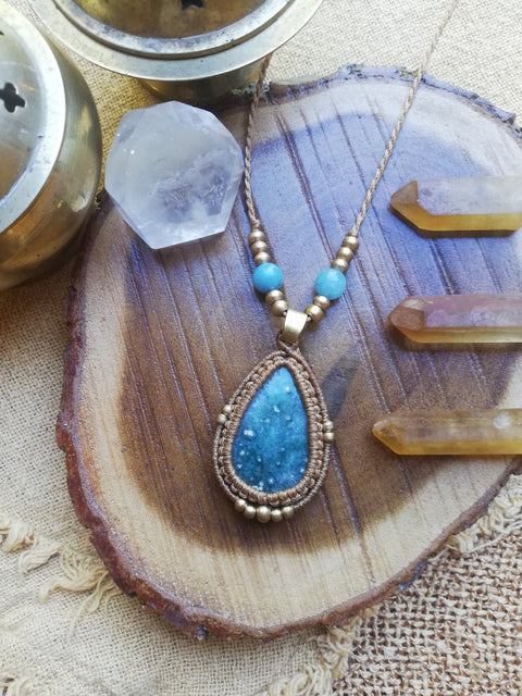 Small Stone Necklace by Autumn Essence