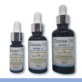Canna Oil - Sativa Δ9 (1:12)